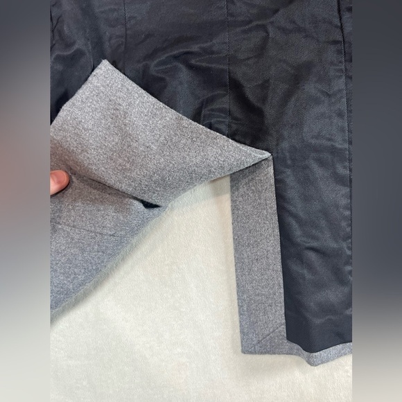 Rag & Bone Size 2 Made in USA Gray One Button Wool Vented Blazer Classic Chic - Picture 13 of 14